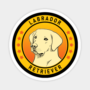 Labrador Retriever Dog Portrait Magnet